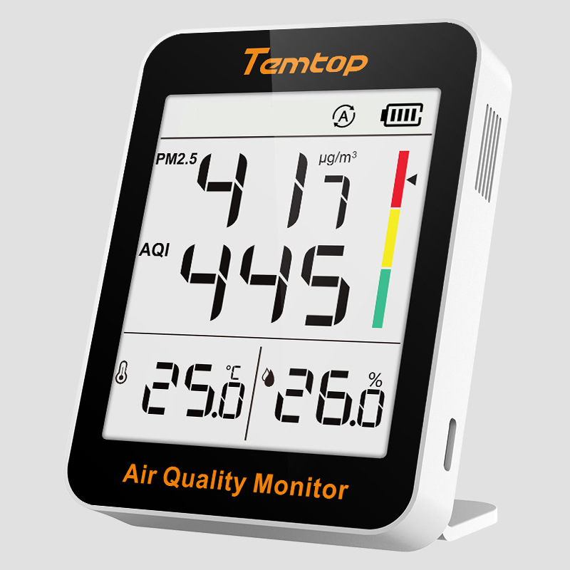 Jingchuang (elitech)S1 Up Air Quality pm2.5 Monitor Household Indoor Electronic Digital Display Temperature and Humidity