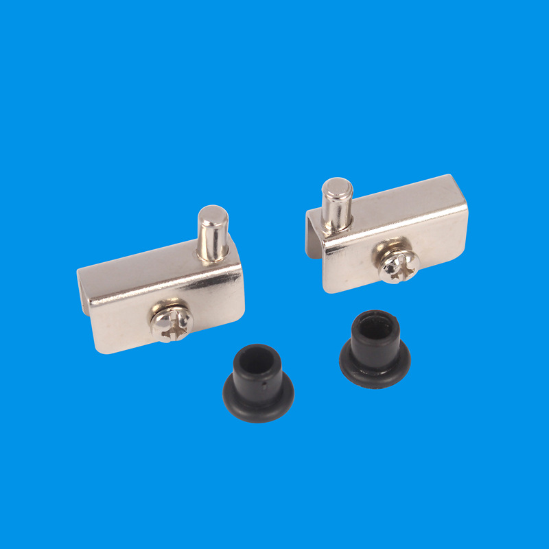 Simple acrylic hinge hinge plexiglass small door clip upper and lower hinge