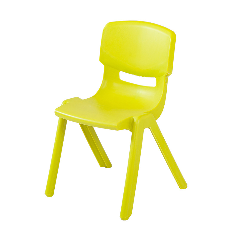 Plastic Backrest Chair for Primary and Secondary School Students Large Thickened Children's Cooked Rubber Stool School Training Tutoring Class Household Adult