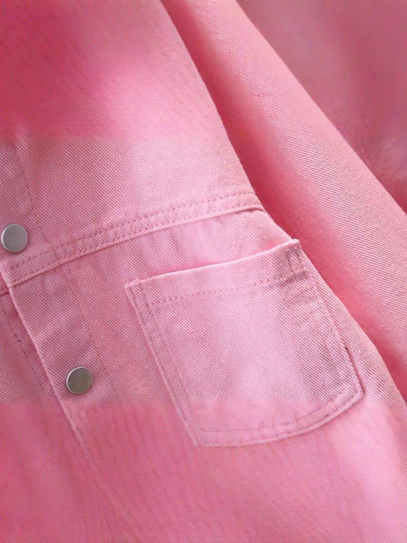 Girls' Shirts Spring & Fall 2025 New Style Kidsren's Pink Shirts and Stylish Pants Baby Girl's Autumn Jacket