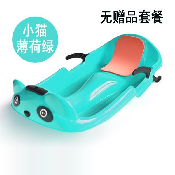 Двойная утолщенная лыжная доска, сноуборд, детская песчаная доска, взрослый сани с тормозом, сани