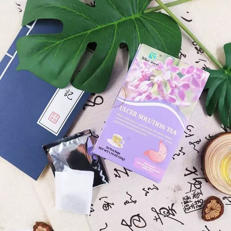 Чай для лечения язвы, питает желудок, с гвоздикой и порией, кросс-бордерная торговля