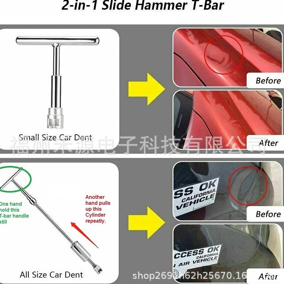 Car dent repair tool free sheet metal dent repair puller dent repair device hail pit repair
