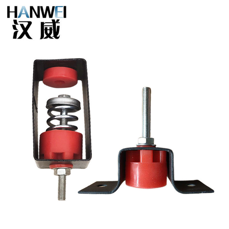 Hanwei Wall Rubber Vibration Damping Spring Shock Absorber Hanging Ceiling Shock Absorber Ktv Bar Sound Insulation and Noise Reduction