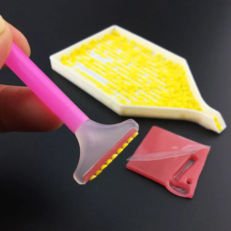 Factory wholesale diamond painting point drill special point drill glue drill tool suit DIY diamond painting tool