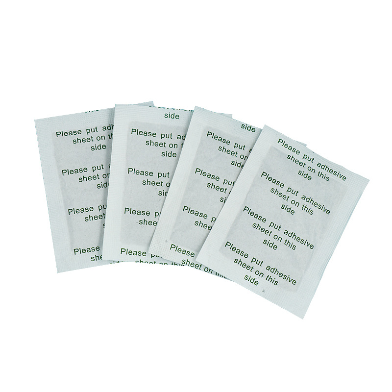 Hebei Manufacturer Wholesale Foot Patches Old Beijing Foot Patches 50 Patches English and Korean Mugwort Export Cross-Border Gold Foil Foot Patches