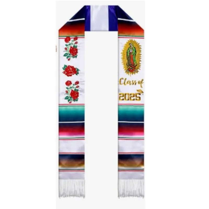 Cross-border 2025 European and American Explosions University Graduation Shawl logo Belt Picture Name Honorary Ribbon Bachelor Shoulder Belt Factory
