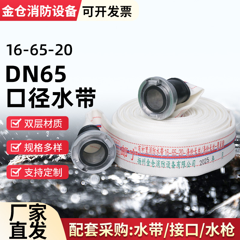 Пожарный водяной дракон 2.5 дюйма Высоконапорный пожарный водяной шланг 16-65 Оборудование для пожаротушения с сопротивлением давления