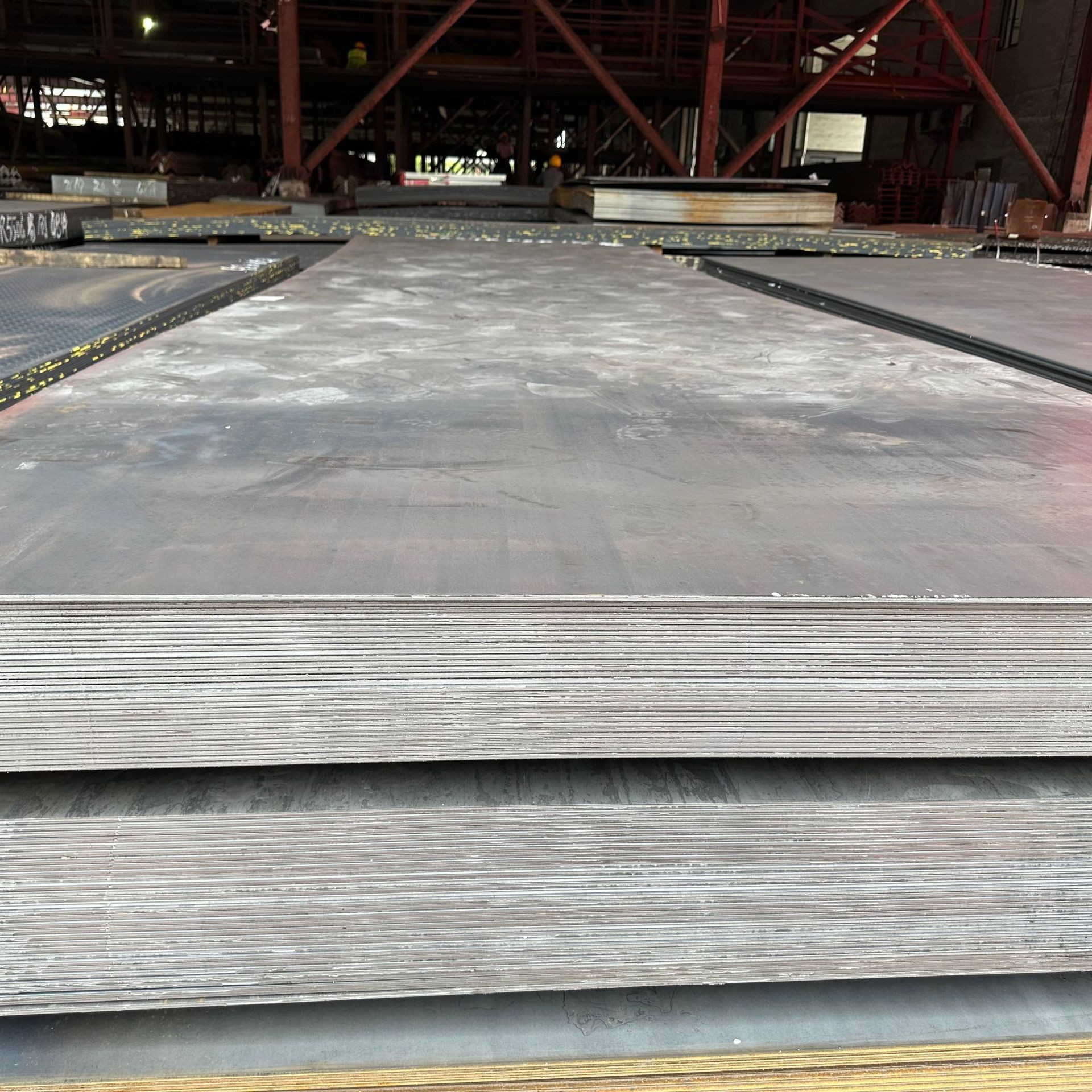 Wear-Resistant Steel Plate, High-Strength, High-Hardness Steel Plate, Hot-Rolled Q235B65Mn Thick Plate, Galvanized Ordinary Plate, High-Manganese Hot-Rolled in Stock