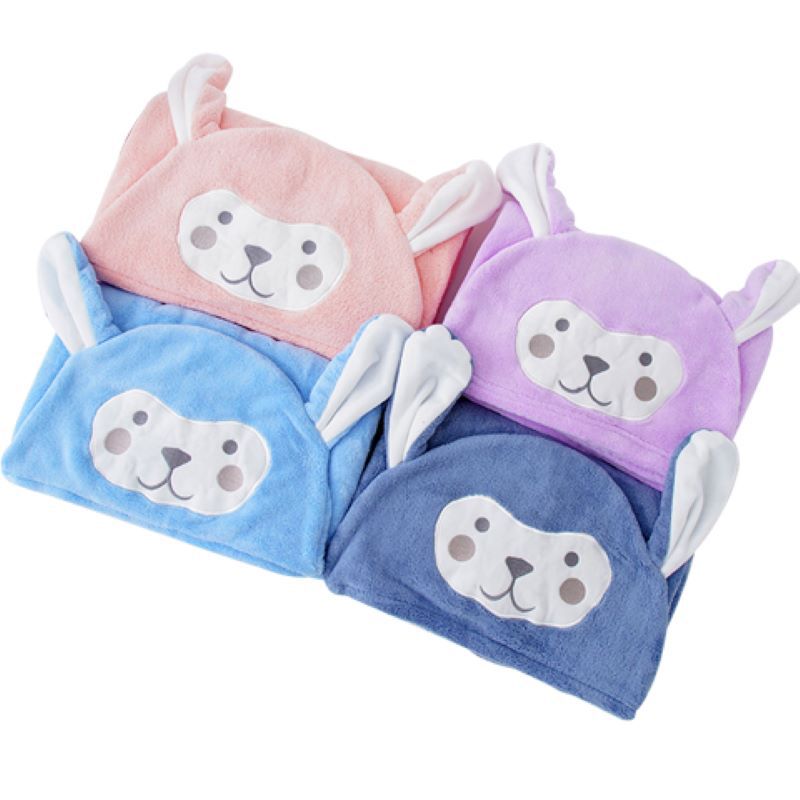 Children's bath towel class a baby hooded bathrobe coral fleece cartoon baby swimming bath cloak wholesale