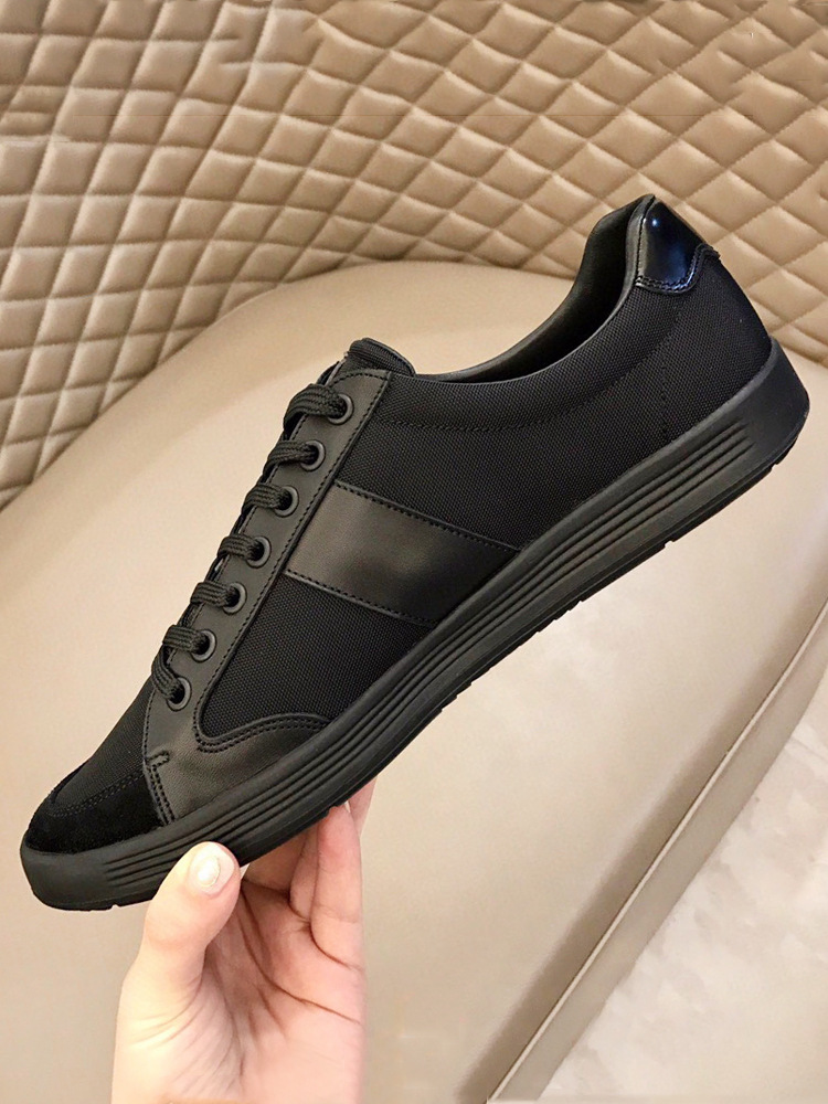 European Station New Trendy Brand High-End Breathable Genuine Leather Men's Business Casual Sports Sneakers Cowhide European Men's Shoes