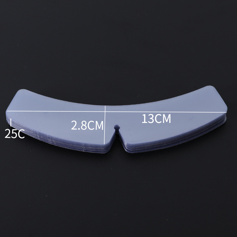 Shirt plastic collar strip butterfly piece cardboard shirt collar packaging accessories collar strip collar corner piece collar support piece accessories