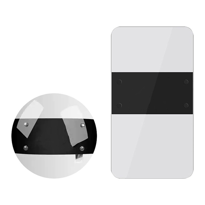 Pc Transparent Shield Manufacturers Supply Security Handheld Shield School Kindergarten Security Security Equipment