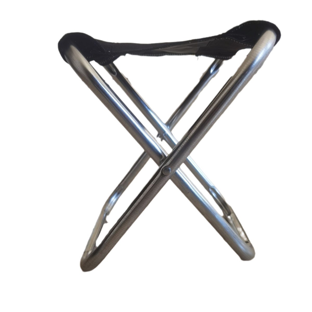 Outdoor Portable Leisure Chair Ultra Light Camping Half Fold Fishing Little Mazar Train Stool Half Fold Folding Stool