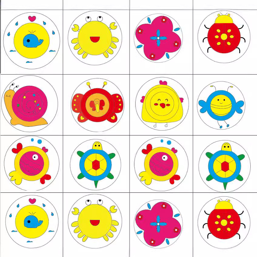 Factory straw hat DIY painting graffiti parent-child summer camp activities for children and adults spring outing diy straw hat wholesale