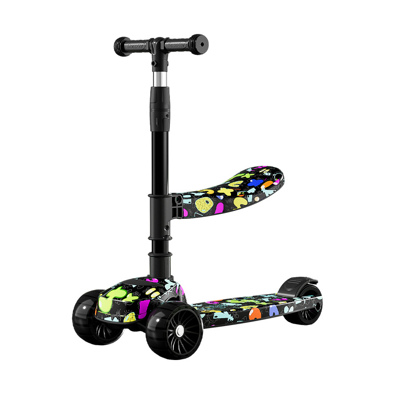 Factory direct selling children's scooter 2-6-8 years old boys and girls baby scooter children outdoor scooter wholesale