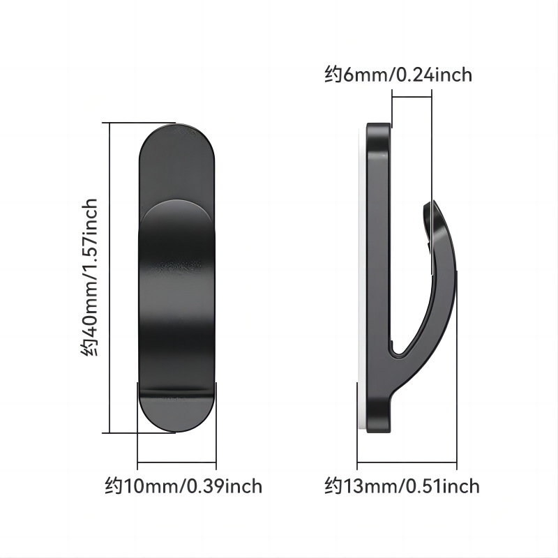 Car car front mini small hook paste kitchen bathroom punch-free hidden car household