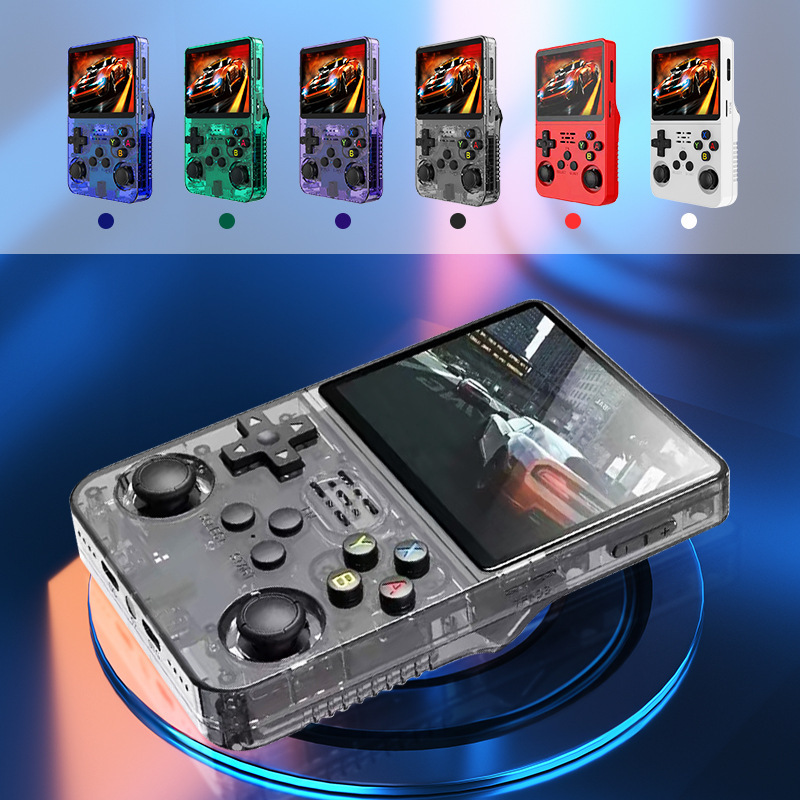Cross-Border R36S Handheld Game Console Open Source Linux System 3.5inch Ips Screen Portable