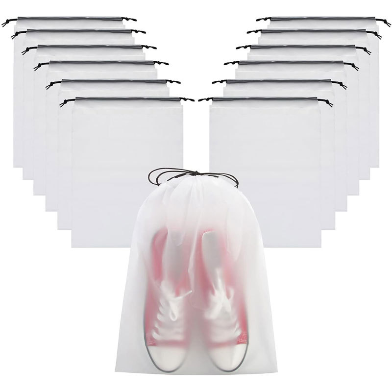 Кросс-бордерный дропшиппинг мешок для хранения одежды сDrawstring, прозрачный матовый пакет, оптовая продажа, готов к продаже