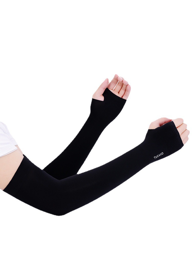 Custom Ice Sleeve LOGO Printing Ice Sleeve Sunscreen Ice Silk Sleeves Men's and Women's Ice Sleeves Thickened Sports Sleeves Custom