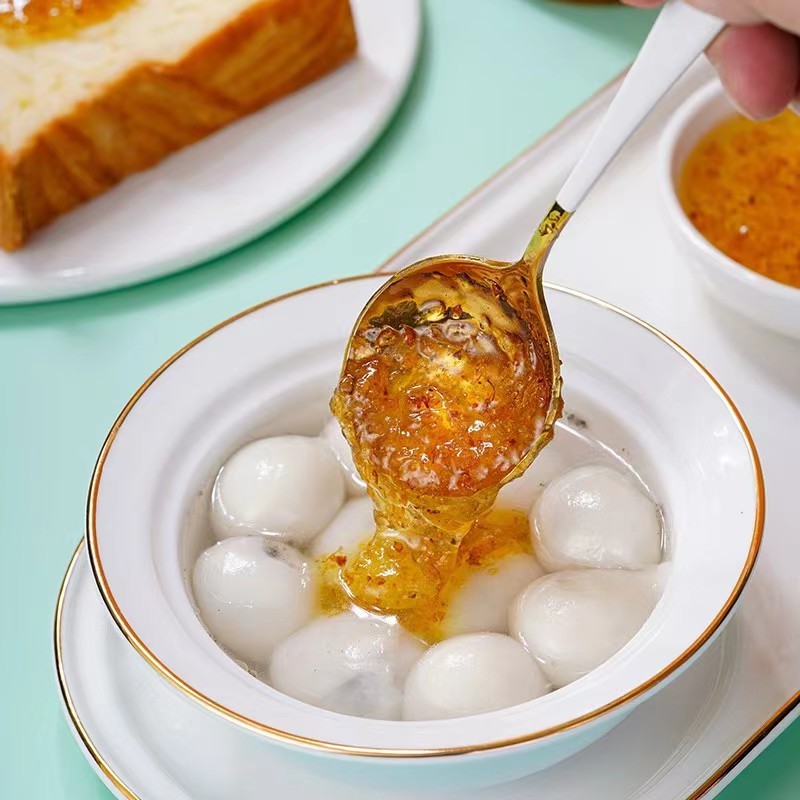 Yunnan Specialty Rose Jam, Jasmine Jam, Osmanthus Jam, Edible Flower Jam, Bowl Cake, Ice Powder, Milk Tea, Cold Drink Shop