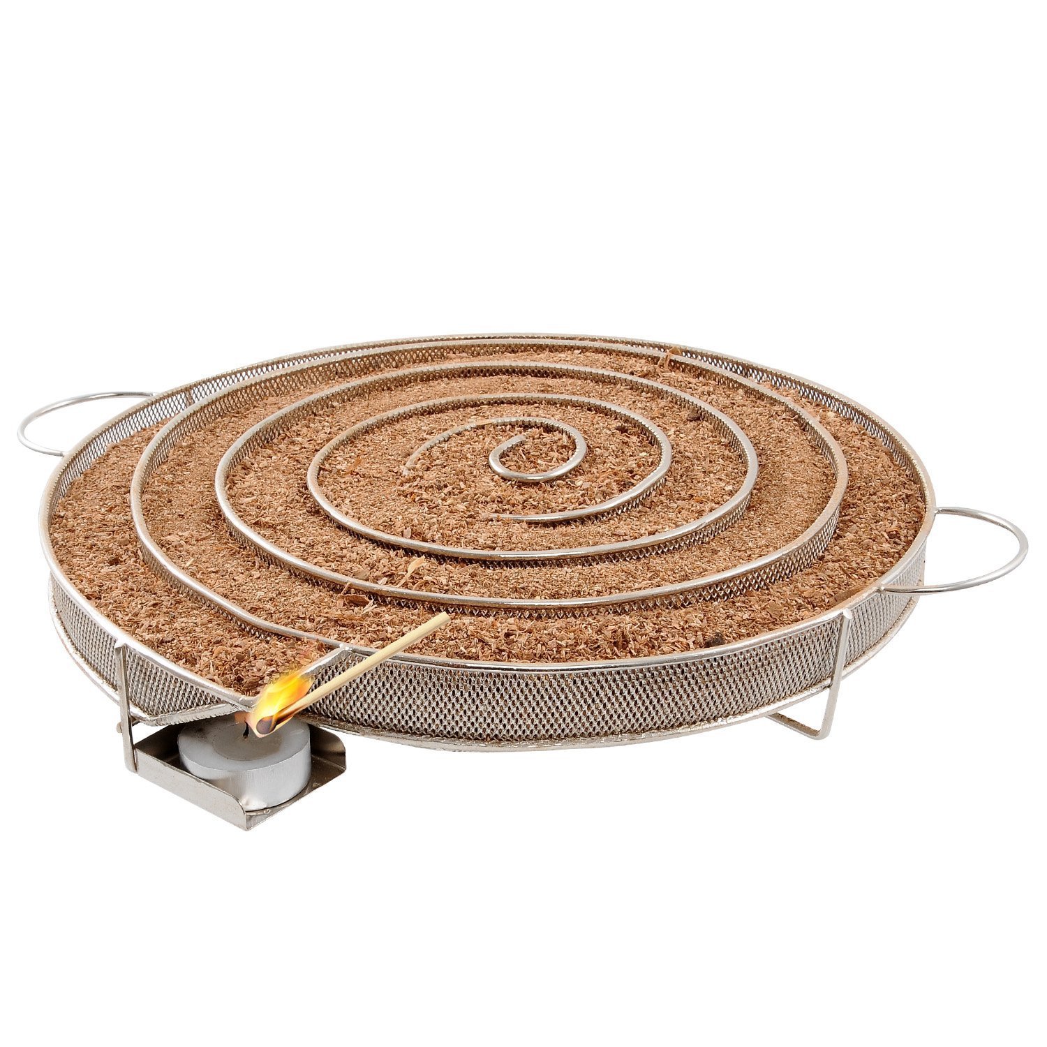 Большая круглая коробка для копчения, генератор холодного дыма из нержавеющей стали для уличного барбекю