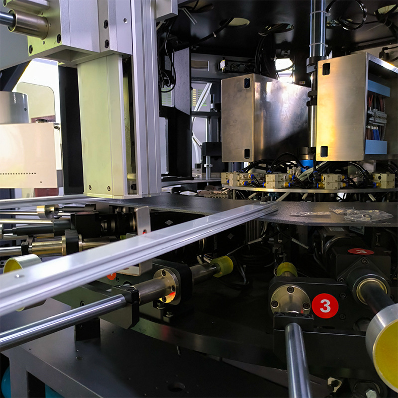 Servo Fully Automatic Hot Stamping Machine Wine Bottle Glass Cosmetics Multi-Color Automatic Screen Printing Machine Special-Shaped Visual Hot Stamping Machine