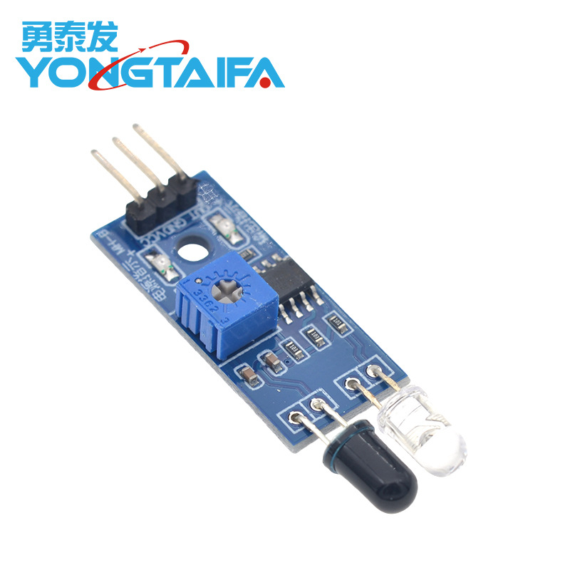 Smart Car Obstacle Avoidance Sensor Module Infrared Pair Tube Module Photoelectric Reflection Sensor