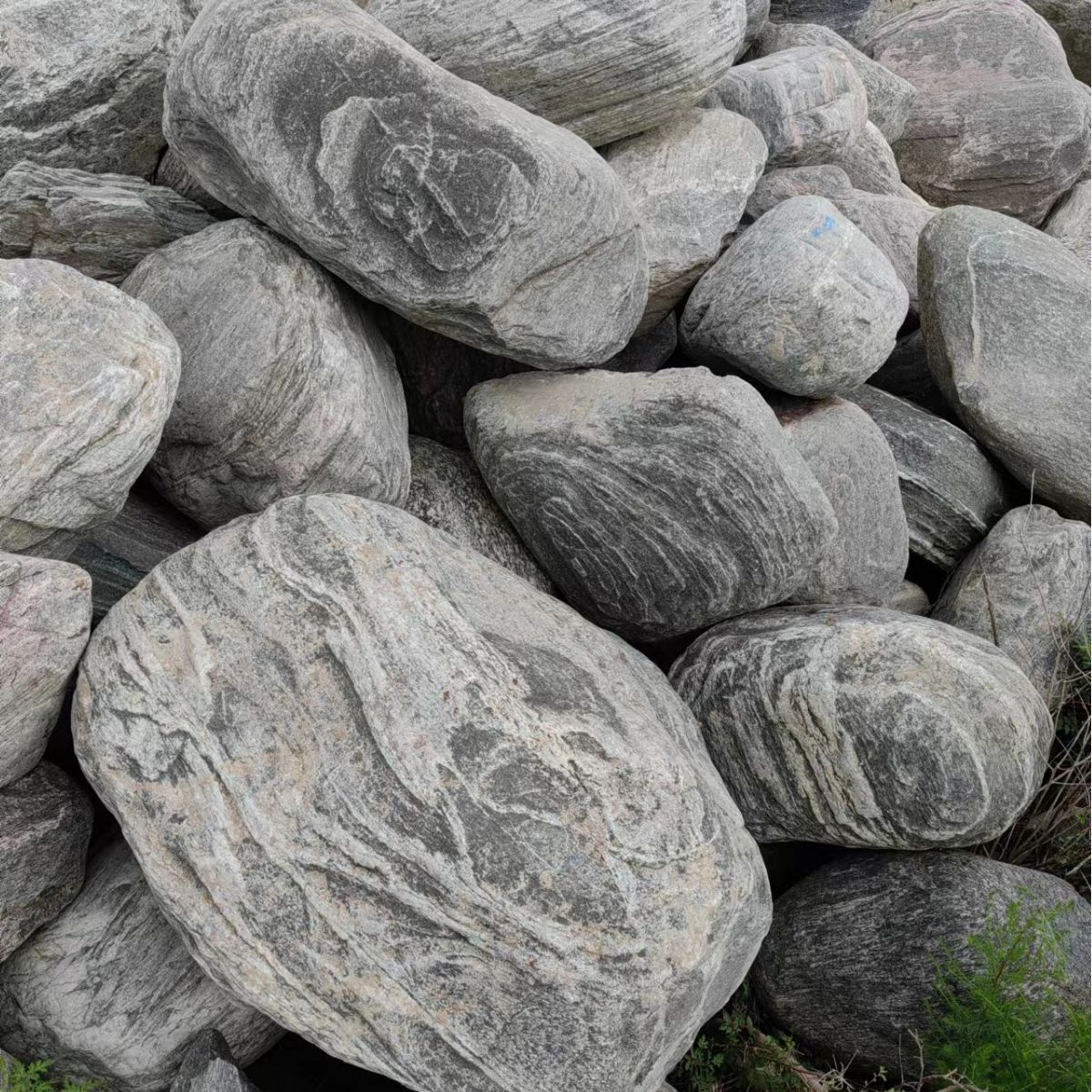 Natural Stone Taishan Stone Snowwave Stone Landscape Stone Large Stone Natural Landscape Stone Outdoor Snowwave Stone
