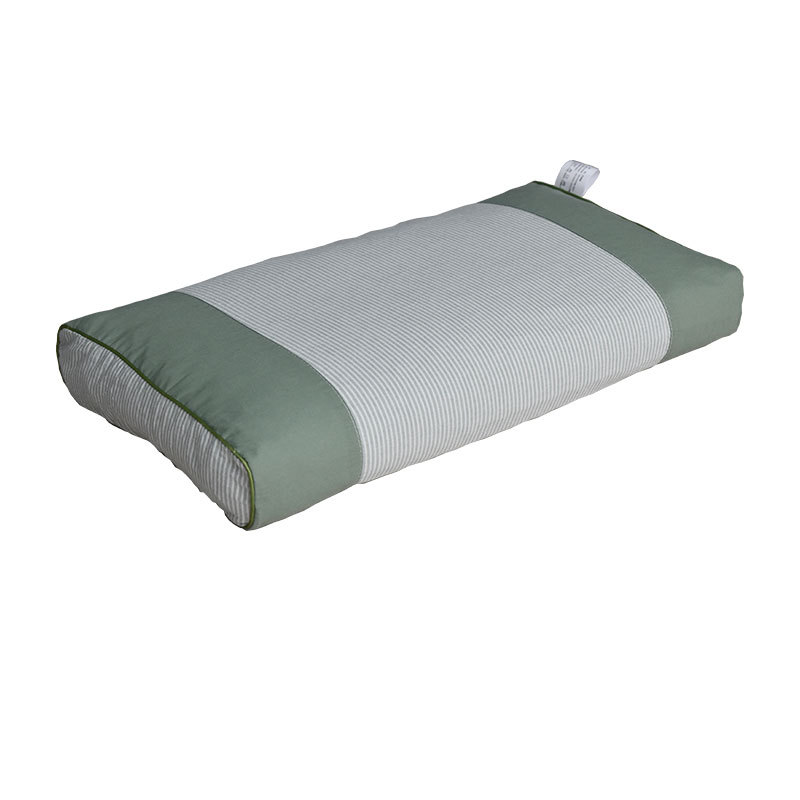 Manufacturer Wholesale Washed Cotton Striped Three-Dimensional Pillow Buckwheat Various Flower and Grass Pillow Core Cotton Thickened Cervical Spine Pillow Case