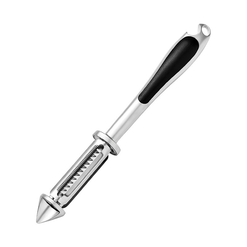 Multifunctional Stainless Steel Peeling Knife Scraping Artifact Fruit Knife Household Kitchen Fruit and Vegetable Peeler 5-in -1