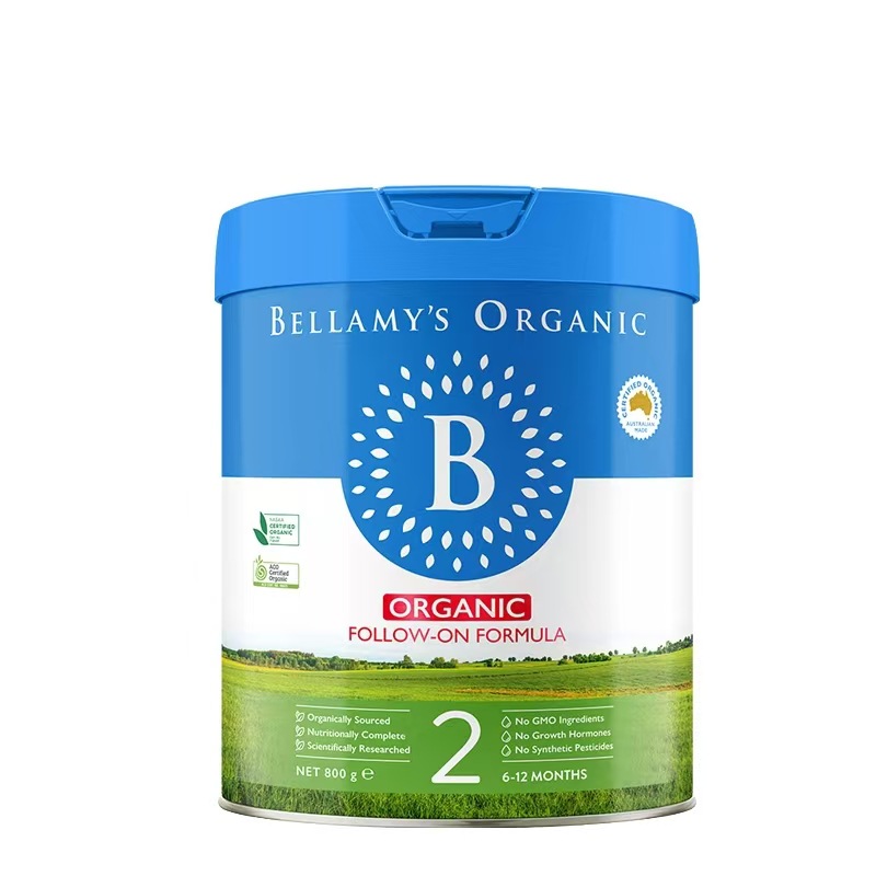 Bellamy's Organic Infant Milk Powder Stage 1, Stage 2, Stage 3, Stage 4, 800g