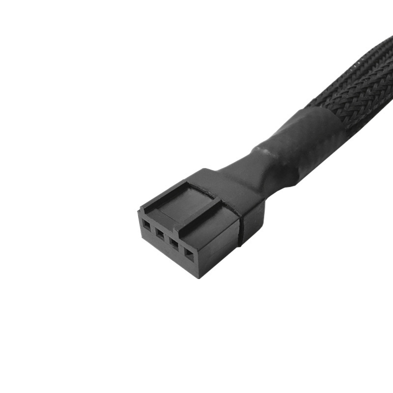 Motherboard four-pin extension cord one-to-three 4Pin fan one-to-three pwm temperature control fan power extension cord