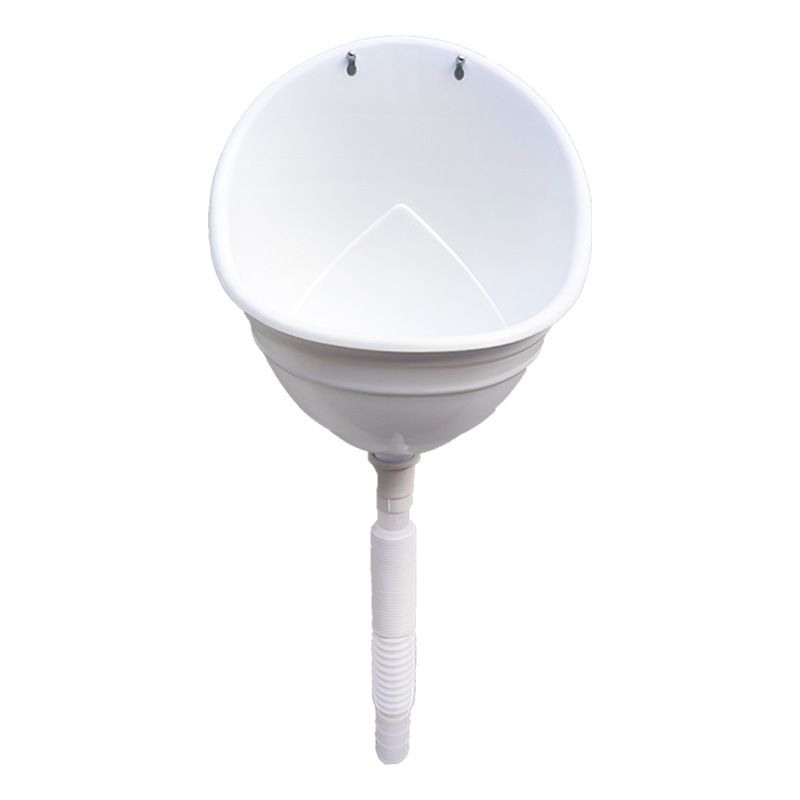 Wall-mounted urinal plastic simple urinal children's urinal household toilet urinal flush-free temporary