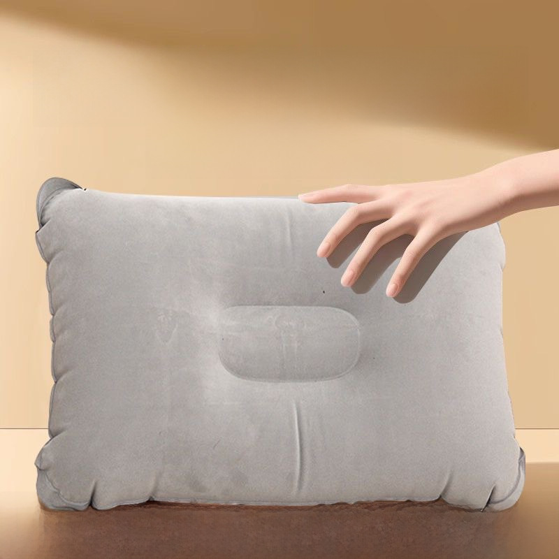 Portable Inflatable Nap Pillow Outdoor Travel Portable Square Pillow Seat Inflatable Small Pillow Waist Protection Inflatable Pillow