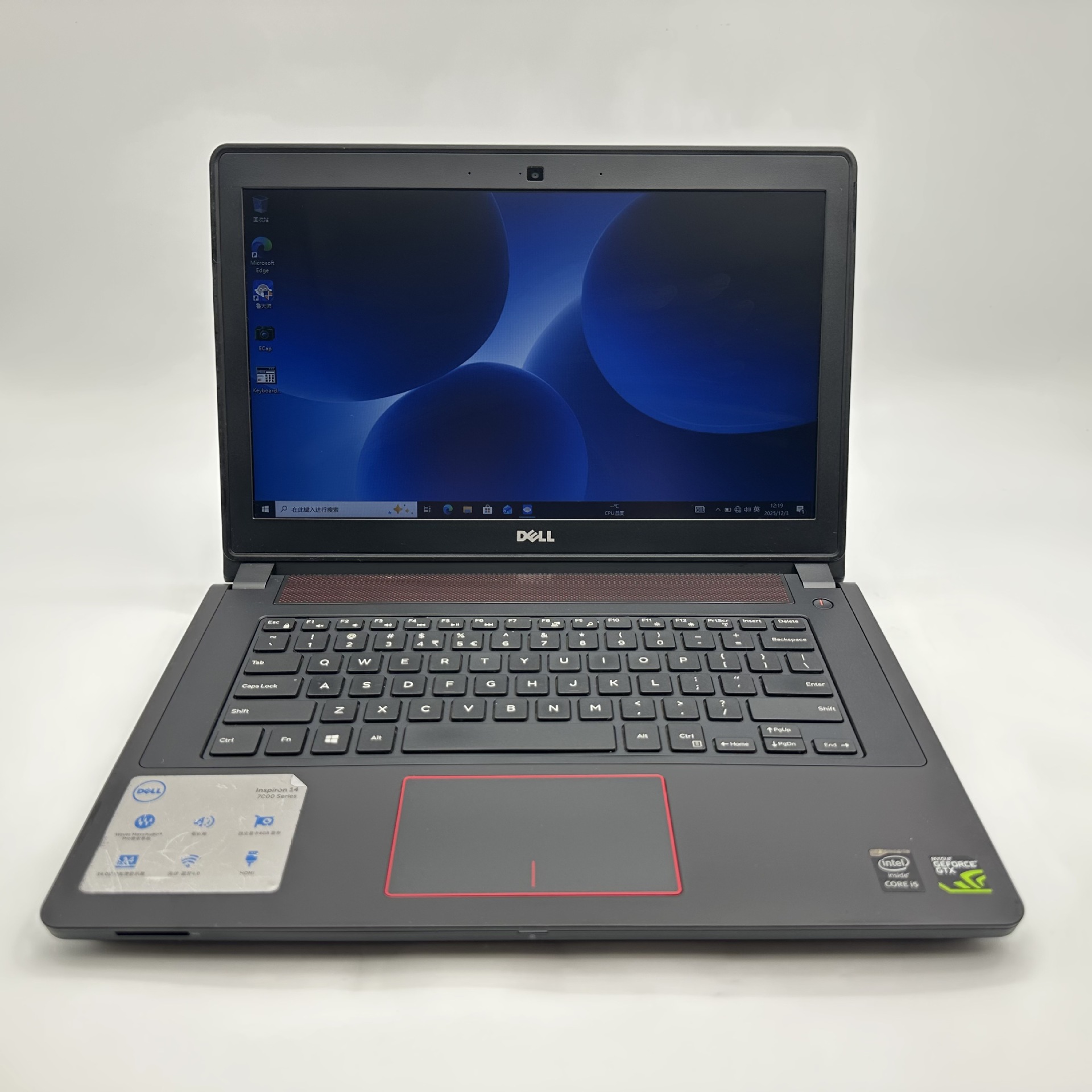 2Nd Hand Del Game Box 7447 Laptop Core I7/I5D Independent Display Gtx850 Game Office 14inch