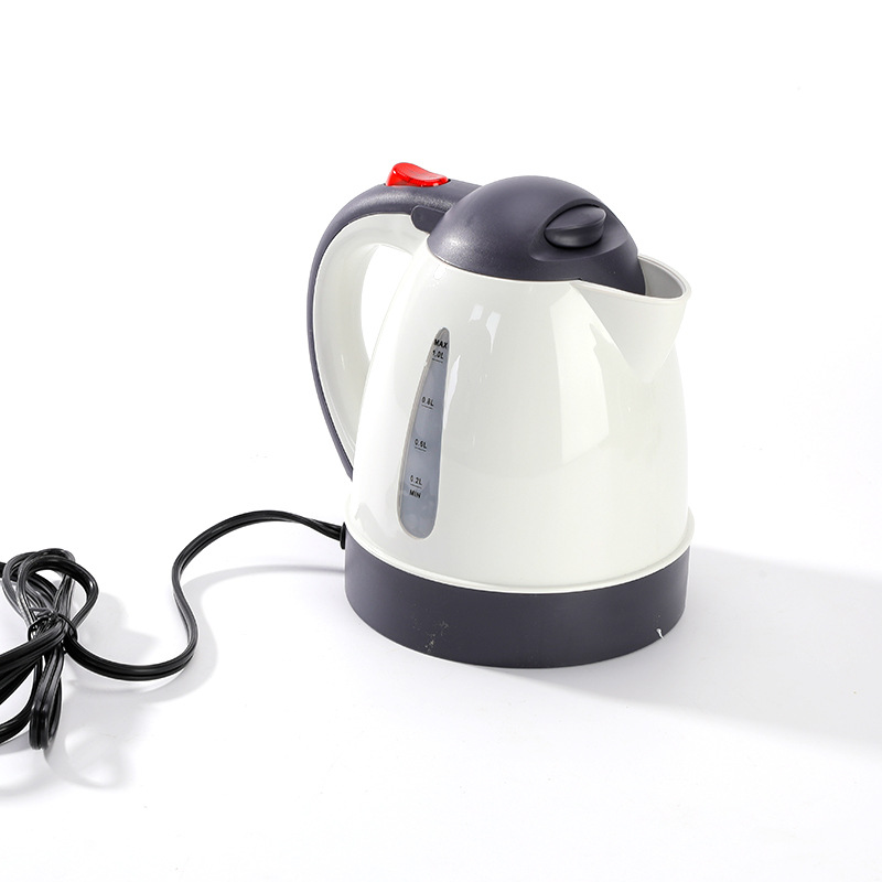 Portable Car Water Kettle Cross-Border 12V Car Water Kettle 24V Truck Multi-Purpose Electric Water Kettle 1L in Stock