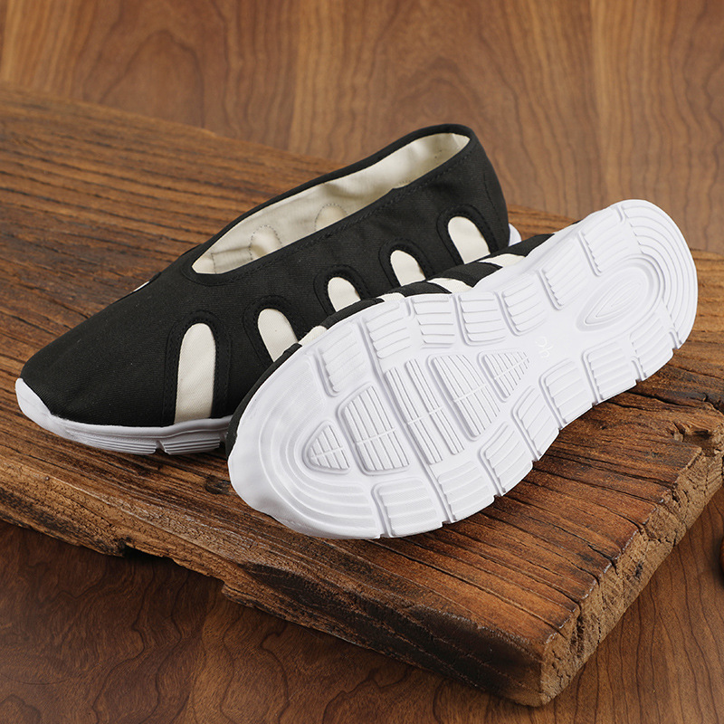 Wudang Mountain Ten Directions Shoes for Spring and Autumn, Men's and Women's Cloth Shoes, Taoist Supplies, Taoist Shoes, Tai Chi Shoes, Lightweight Martial Arts Training Shoes