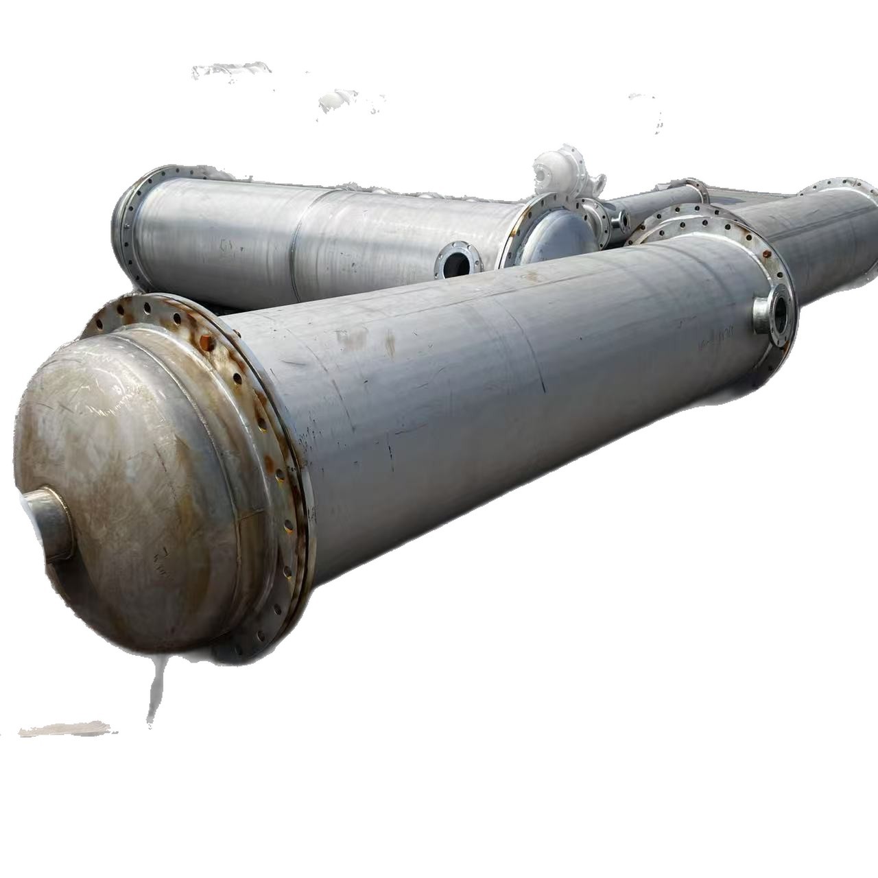 Tube Condenser 304 Stainless Steel Titanium Vertical Heat Exchanger Chemical and Pharmaceutical Equipment Atmospheric Condenser