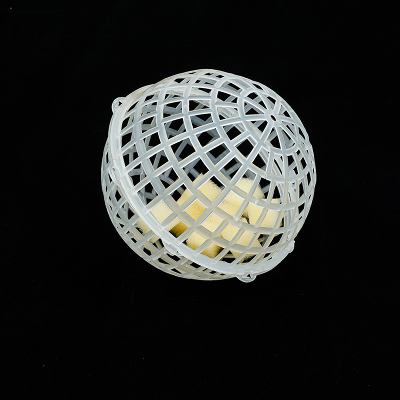 Suspension Ball Filler Sewage Treatment Filter Membrane Bio-Floating Ball Porous Filler Pp Bio-Ball Type Filler