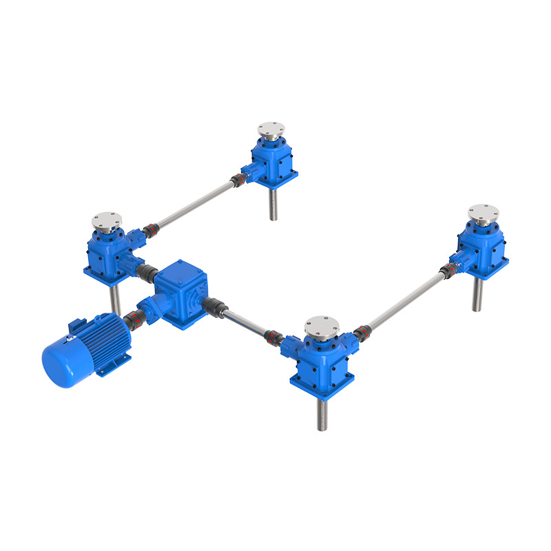 Swl Screw Lift Ball Nut Umbrella Gear Screw Lift Worm Gear Electric Synchronous Lifter