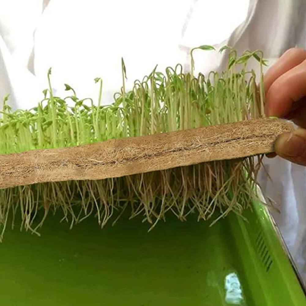 Plant Jute Fiber Felt Water Plant Cultivation Growth Mat Garden Decoration Insulated Flower Pot Basket Lining Pet Mattress Supplies