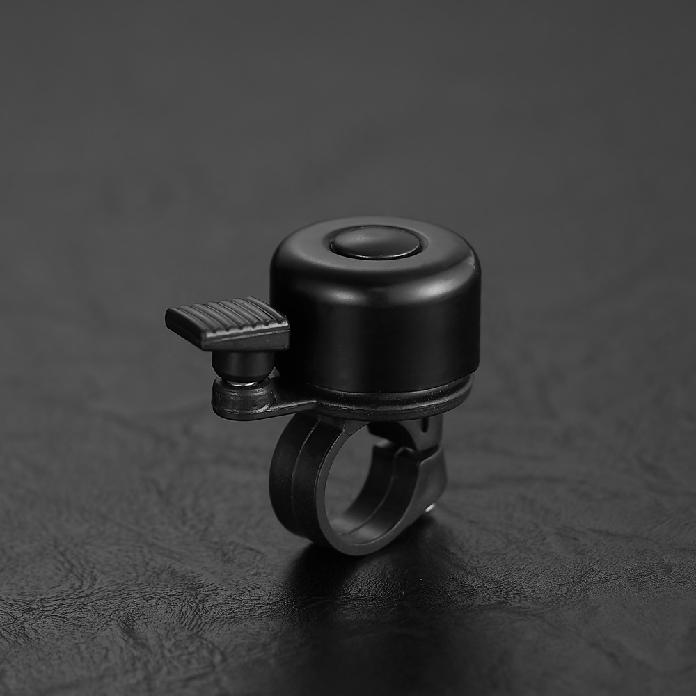 Mountain bike bicycle bell invisible Q bell handlebar ring aluminum alloy invisible bell 17g small and easy to install