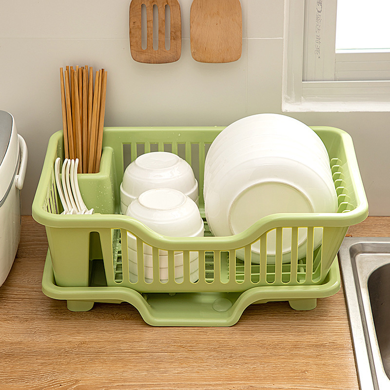 Household Kitchen Drain Dish Rack Dish Storage Rack Sink Rack Tableware Countertop Bowls and Chopsticks Drain Storage Box
