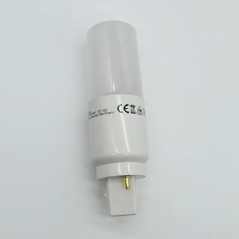 G24 Horizontal Plug-In Lamp Pl-C Lamp G24D Lamp Holder 2-Pin 2P G24 Light Source Led Plug-In Tube Instead of H Tube Energy-Saving Lamp