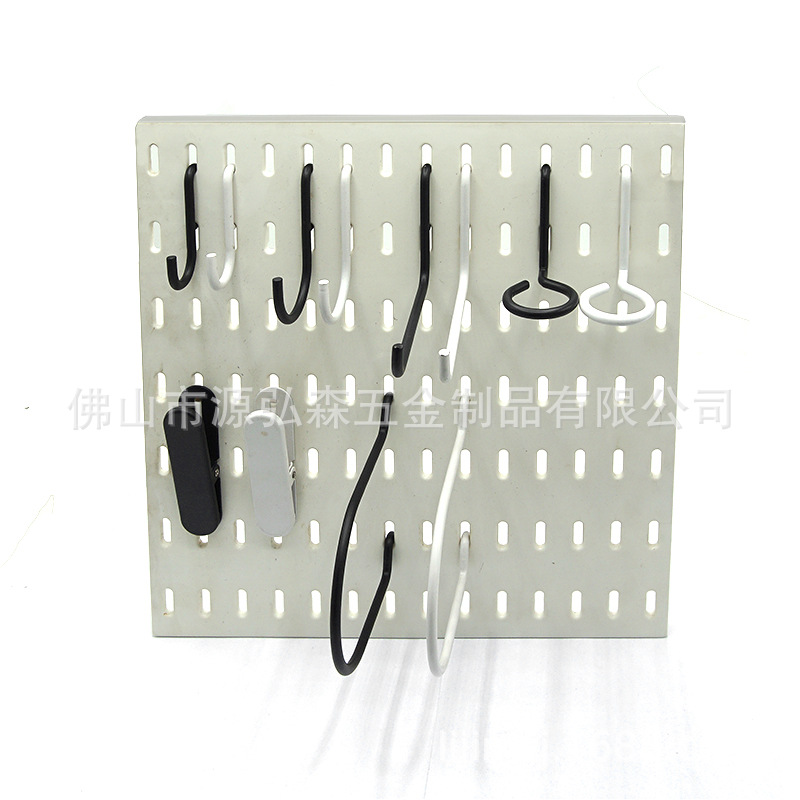 E-Sports Desk Perforated Board Storage Wall Rack Punch-Free Board Wall-Mounted Study Desktop Storage Display Organizer