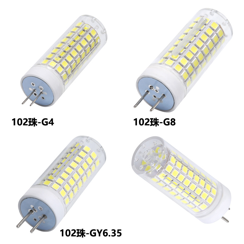 G9 bulb E14 ceramic LED corn light G4 light 102 beads 10W dimming wholesale cross-border e-commerce explosions Amazon
