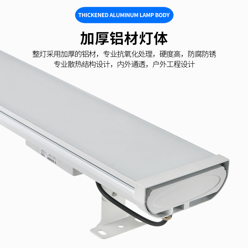 Led Three-Proof Strip Tunnel Light Led High-Speed Tunnel Explosion-Proof Engineering Model Glass Luminous Surface