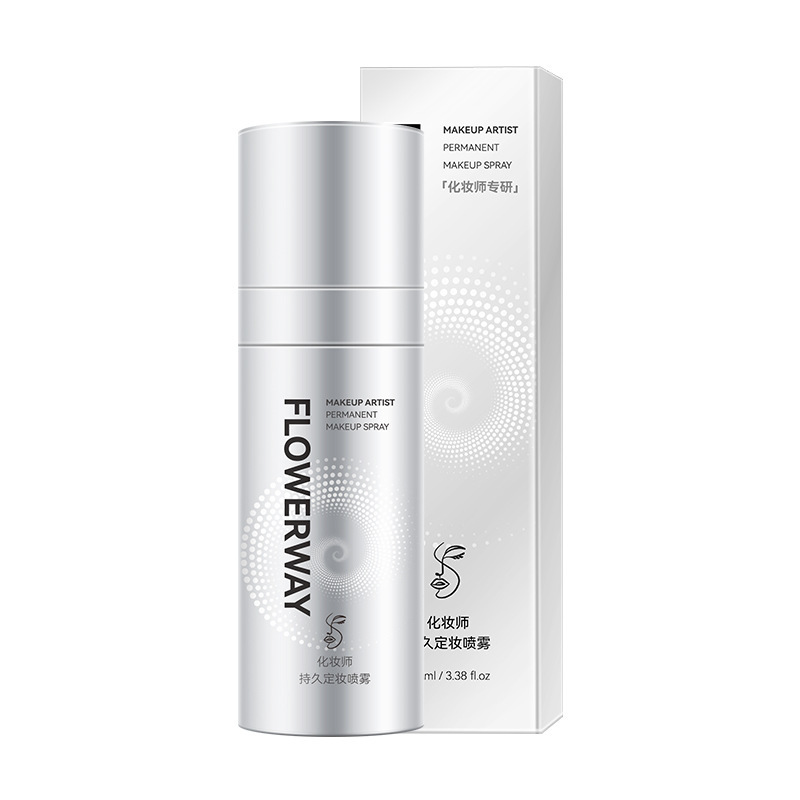Flowerway Makeup Artist Long-Lasting Makeup Setting Spray Waterproof and Sweat-Proof, Not Easy to Remove Makeup and Oil Control Portable Makeup Setting Spray