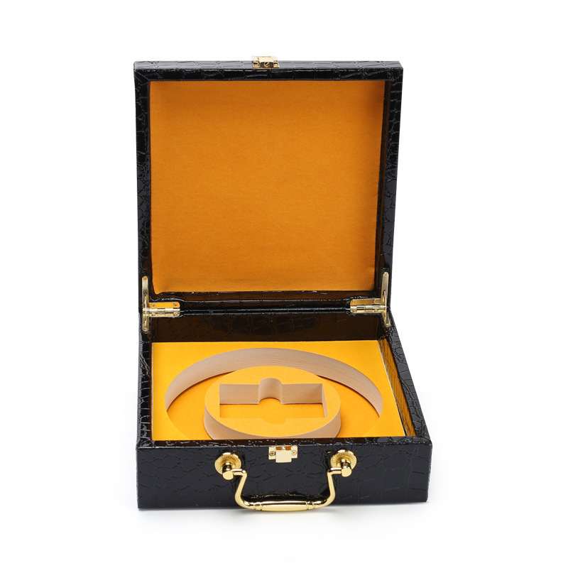 Belt Wooden Box, Gift for Customers, Identity Symbolic Belt Wooden Gift Box, Exquisite Handbag